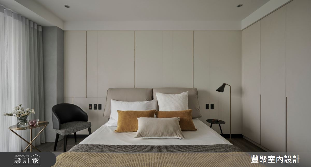 44坪新成屋(5年以下)＿現代風臥室案例圖片＿豐聚室內設計＿豐聚_37之17