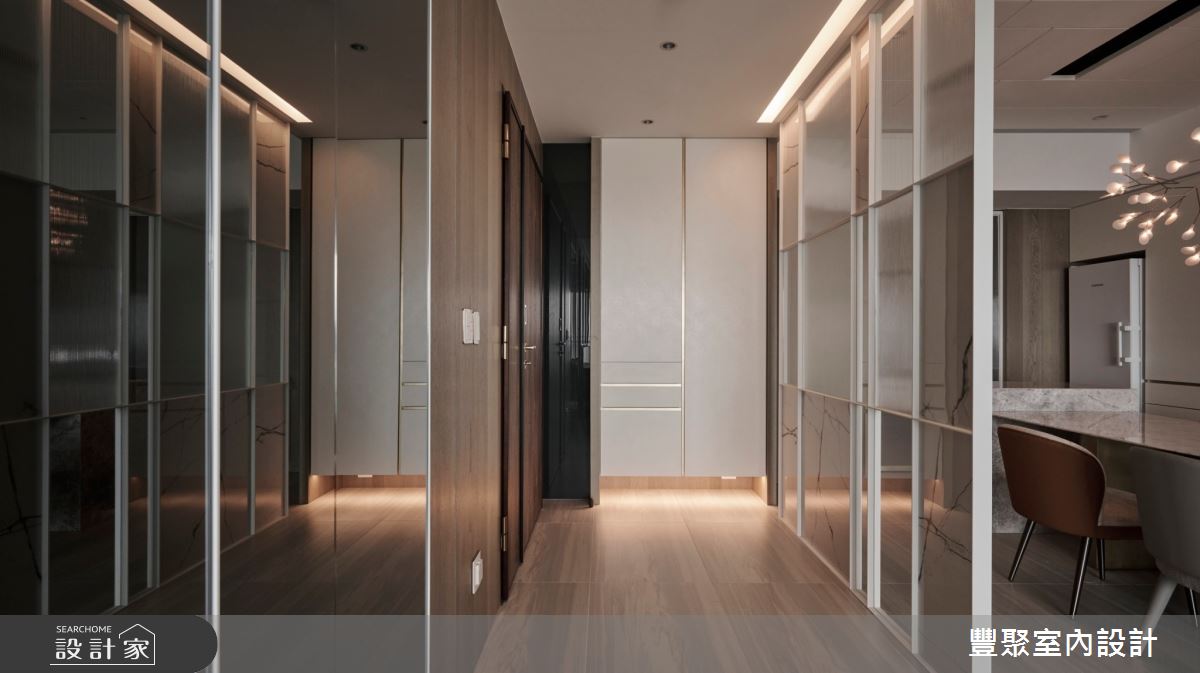 44坪新成屋(5年以下)＿現代風玄關走廊案例圖片＿豐聚室內設計＿豐聚_37之13