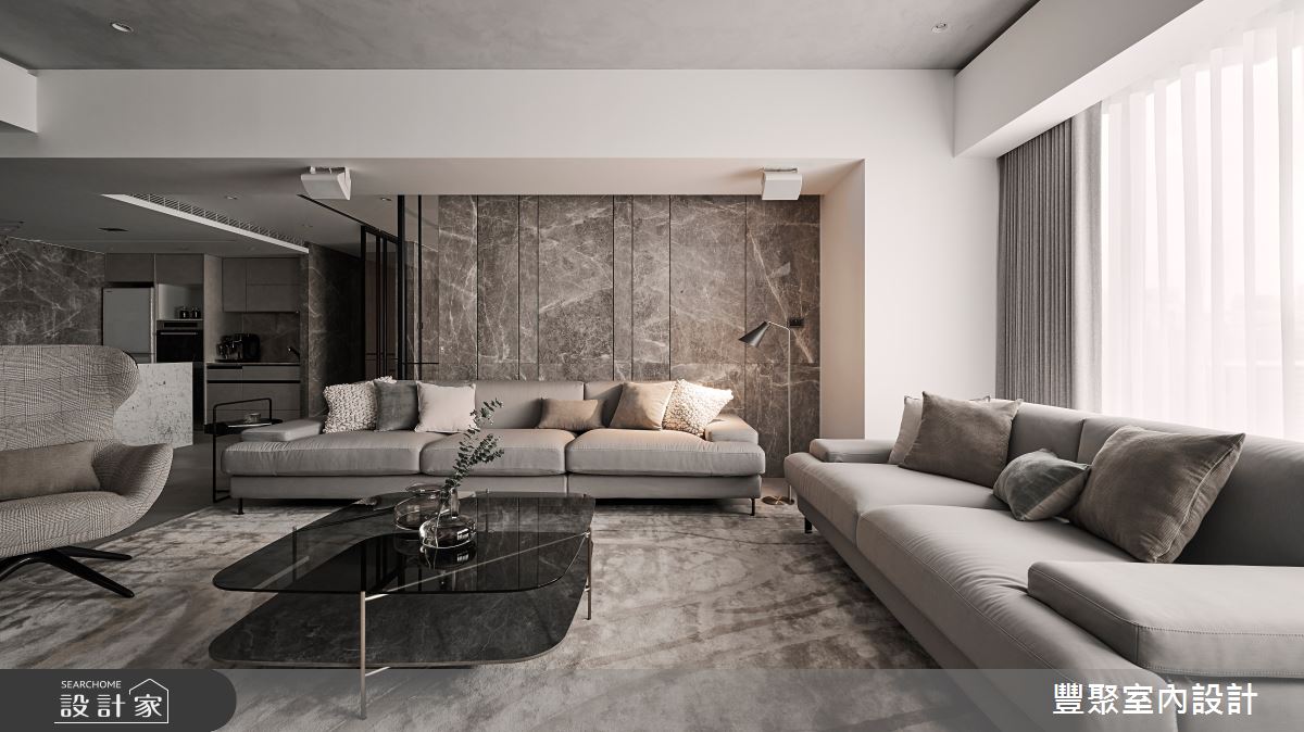 60坪毛胚屋＿現代風客廳案例圖片＿豐聚室內設計＿豐聚_38之6