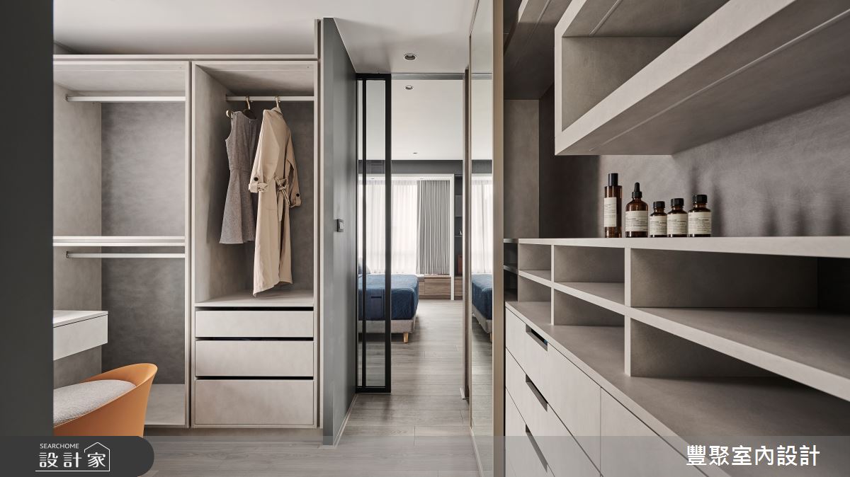 60坪毛胚屋＿現代風更衣間案例圖片＿豐聚室內設計＿豐聚_38之24