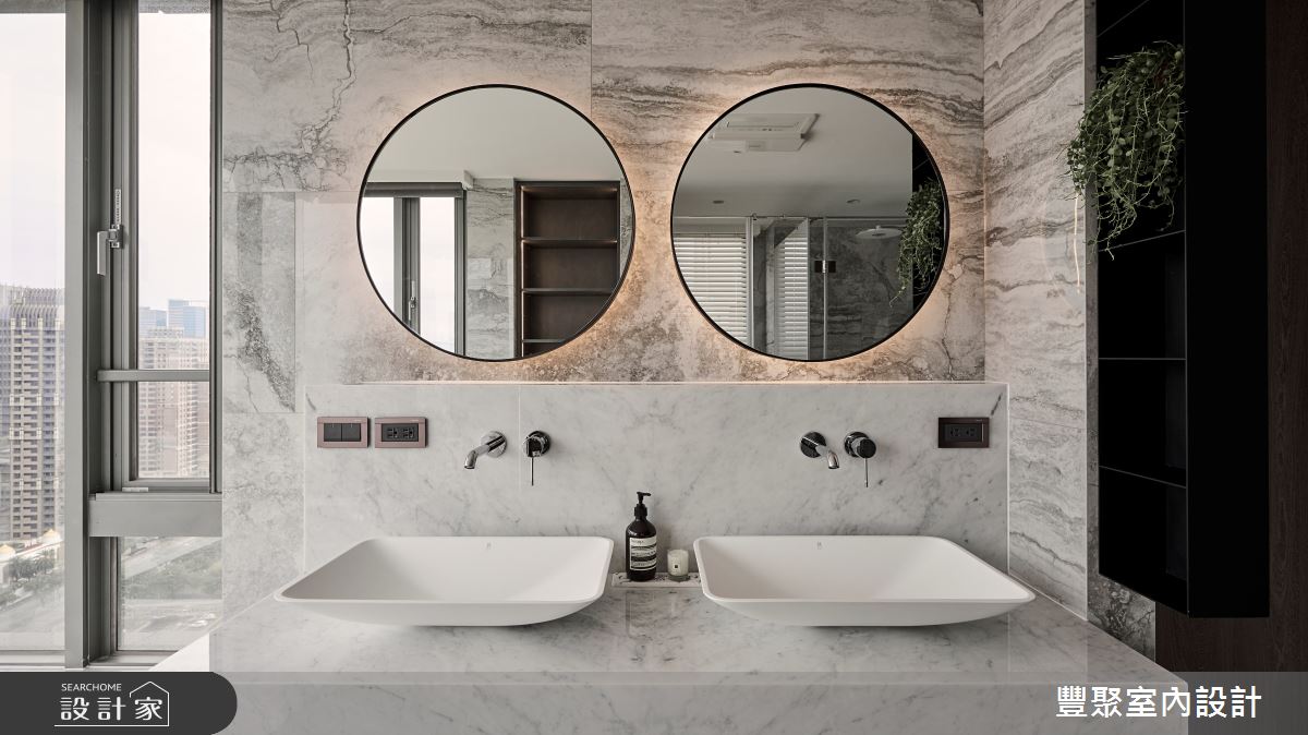 60坪毛胚屋＿現代風浴室案例圖片＿豐聚室內設計＿豐聚_38之27