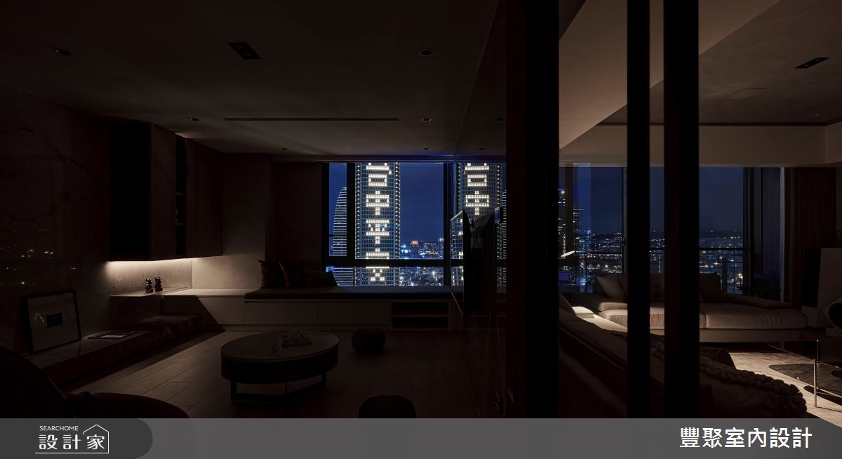 60坪毛胚屋＿現代風客廳案例圖片＿豐聚室內設計＿豐聚_38之36