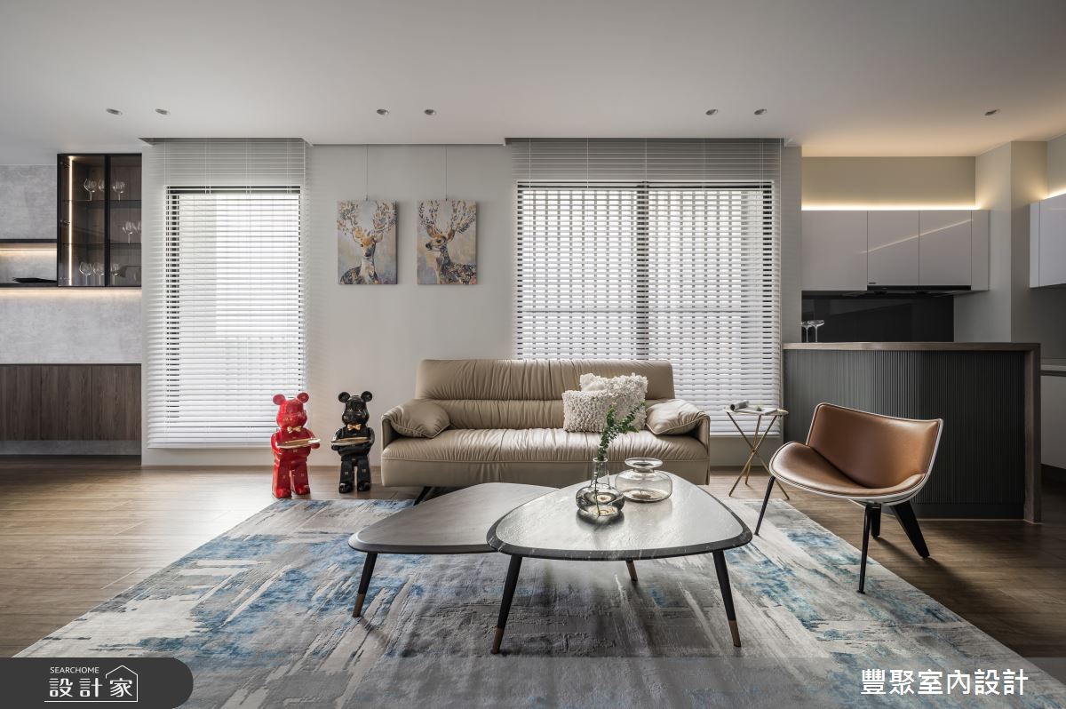 65坪新成屋(5年以下)＿現代風客廳案例圖片＿豐聚室內設計＿豐聚_39之3