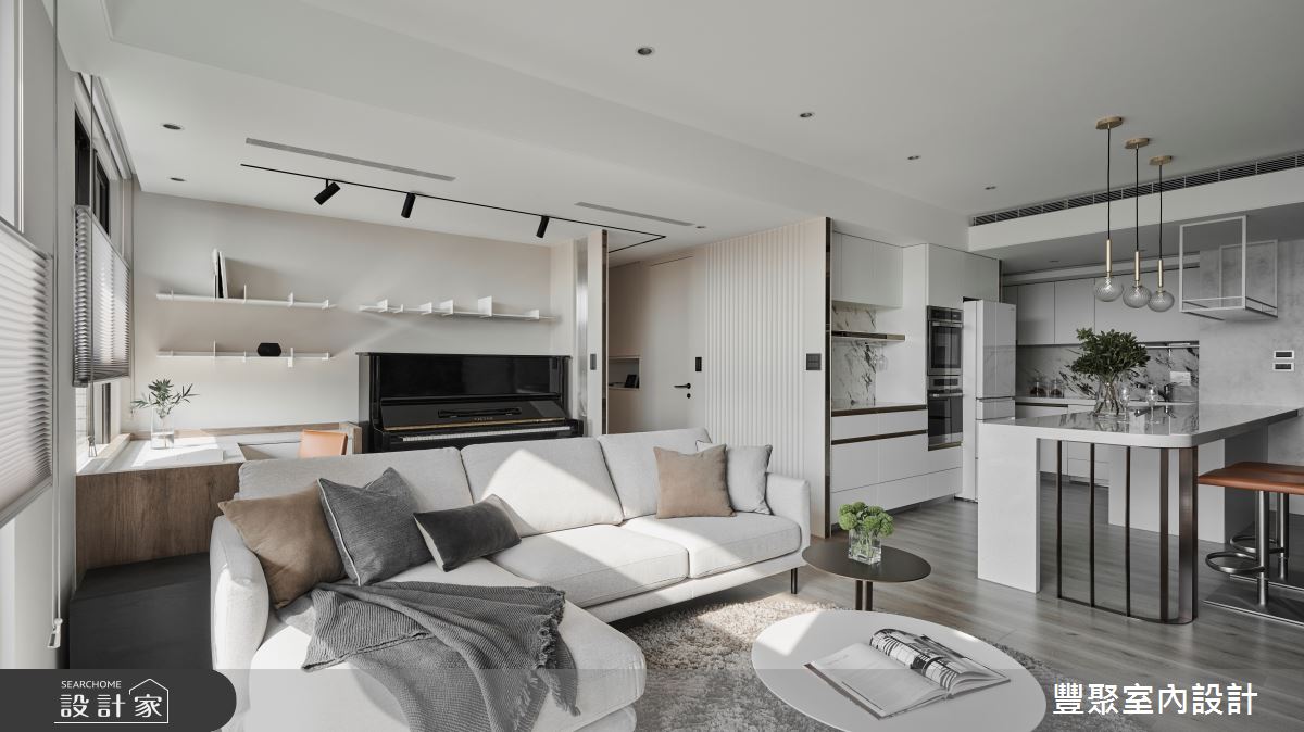 24坪新成屋(5年以下)＿現代風客廳案例圖片＿豐聚室內設計＿豐聚_41之8