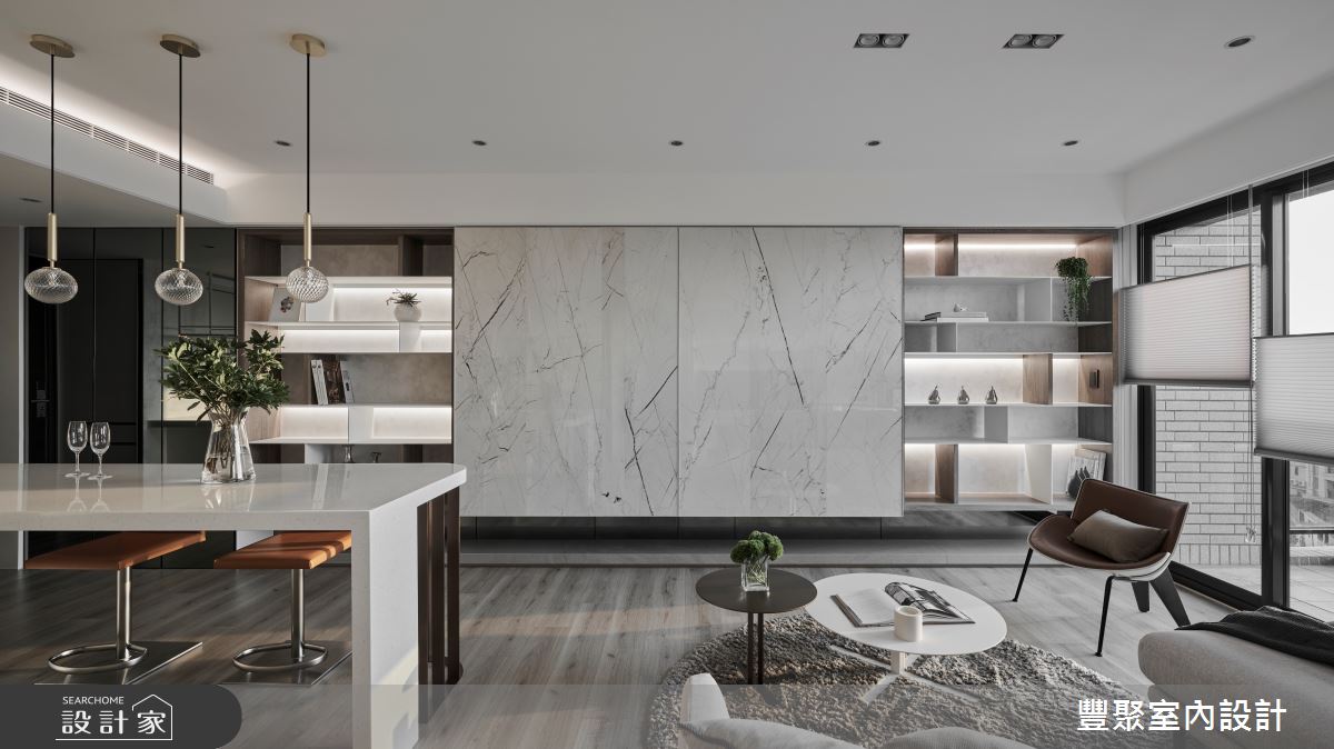 24坪新成屋(5年以下)＿現代風客廳案例圖片＿豐聚室內設計＿豐聚_41之12