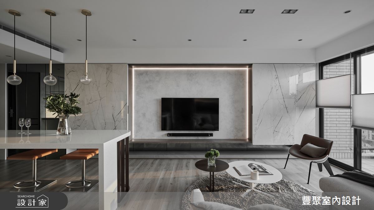 24坪新成屋(5年以下)＿現代風客廳案例圖片＿豐聚室內設計＿豐聚_41之14