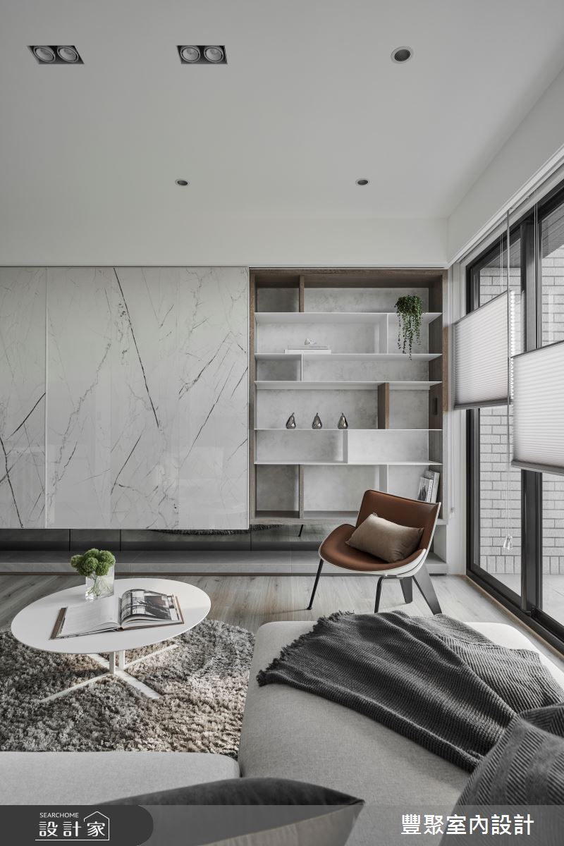 24坪新成屋(5年以下)＿現代風客廳案例圖片＿豐聚室內設計＿豐聚_41之15