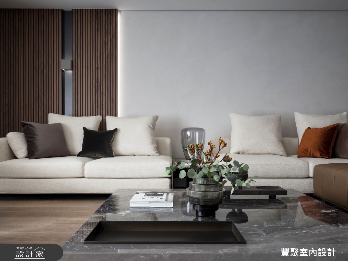 46坪新成屋(5年以下)＿現代風客廳案例圖片＿豐聚室內設計＿豐聚_43之3