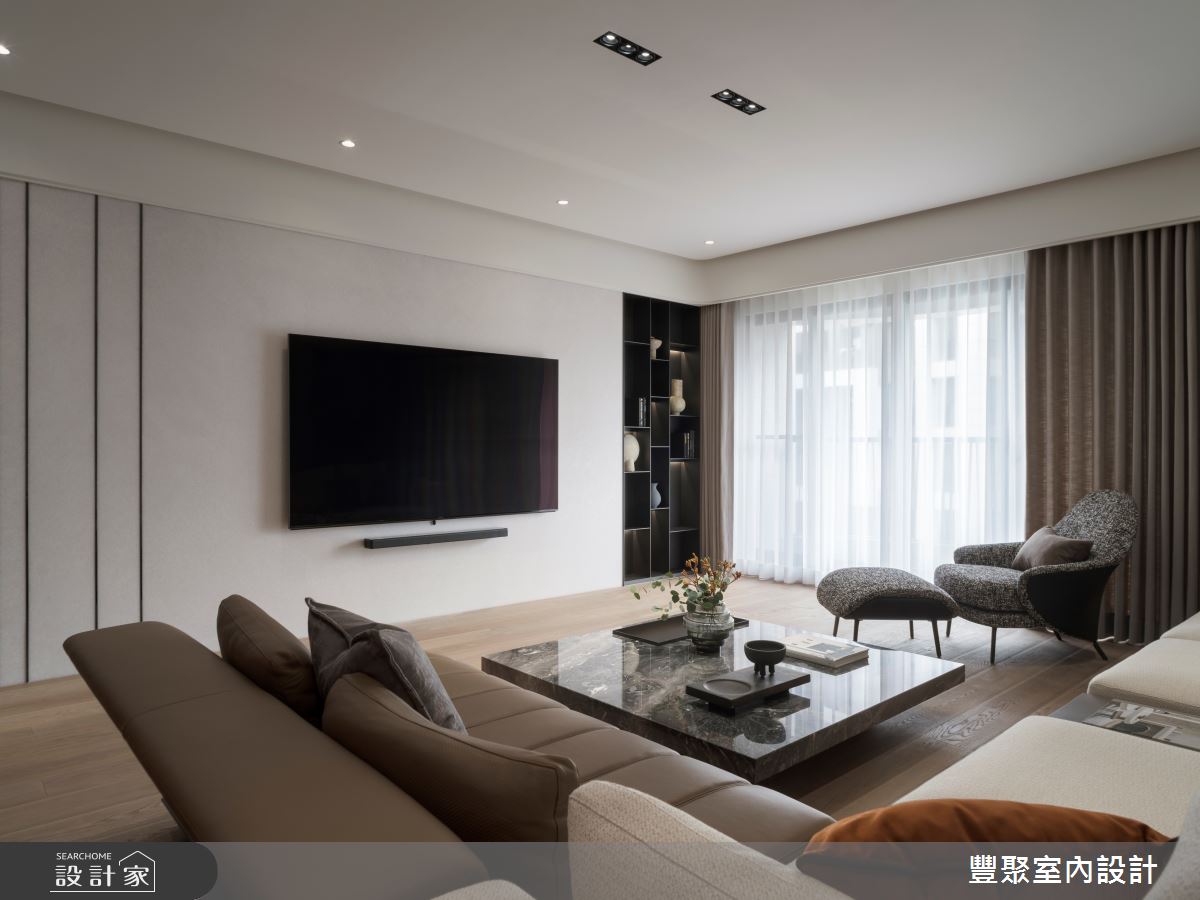46坪新成屋(5年以下)＿現代風客廳案例圖片＿豐聚室內設計＿豐聚_43之7