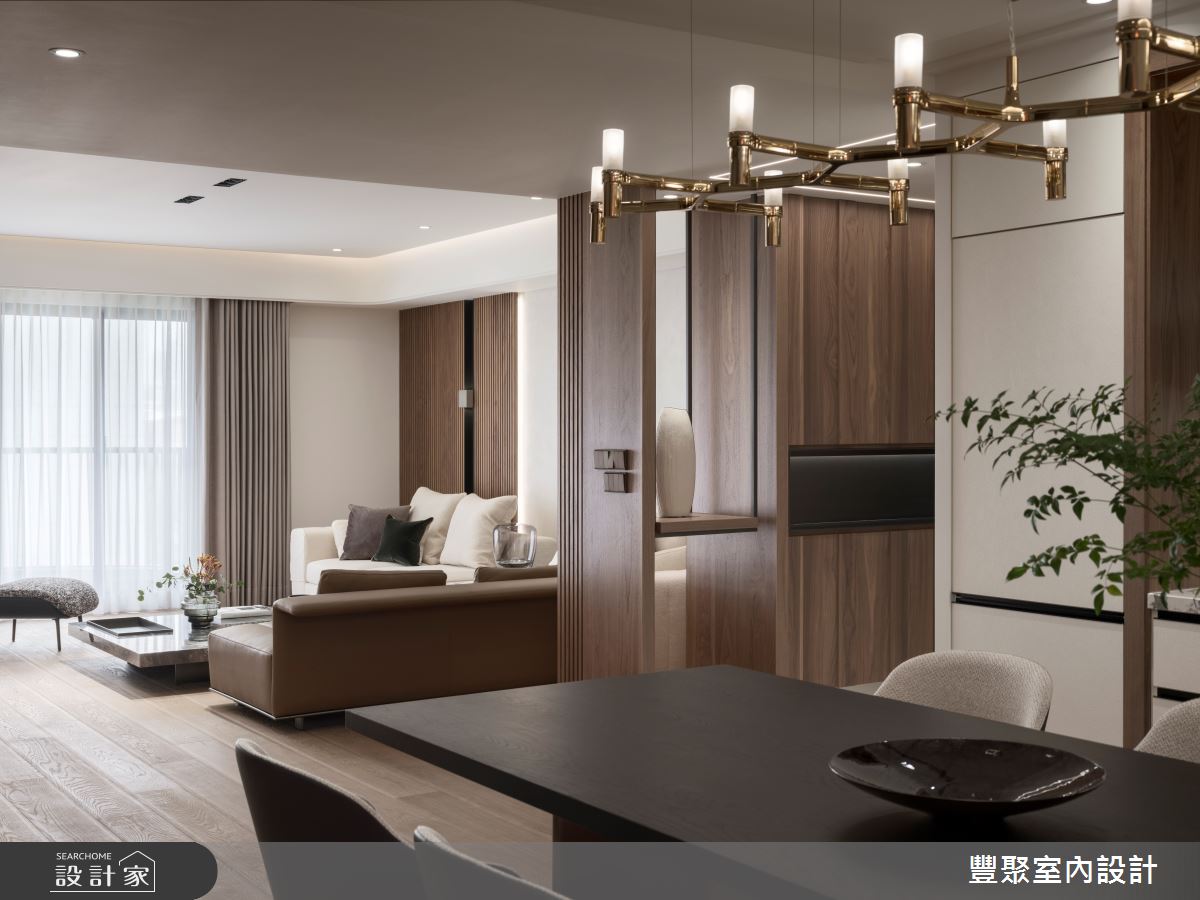 46坪新成屋(5年以下)＿現代風餐廳案例圖片＿豐聚室內設計＿豐聚_43之11