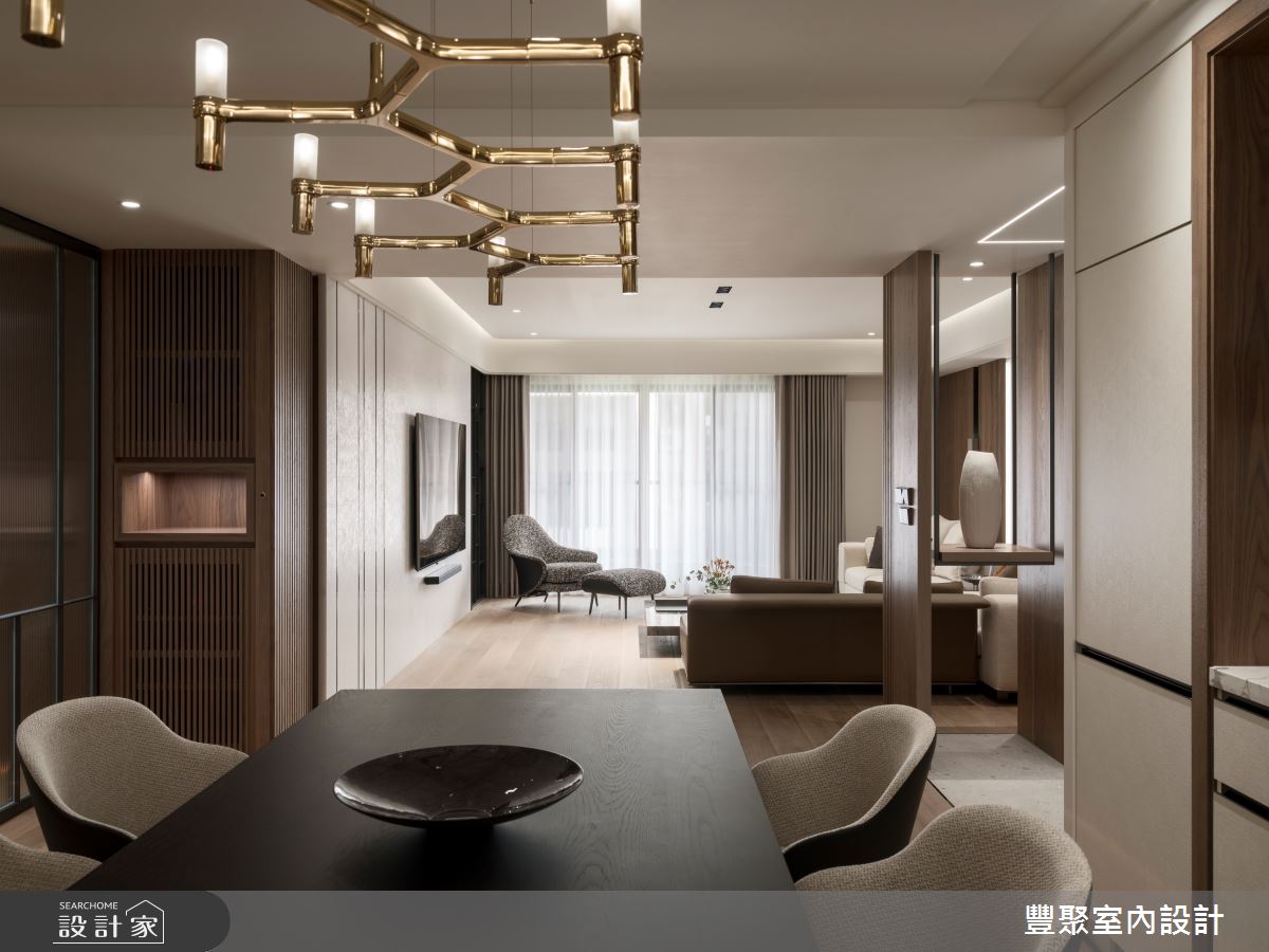 46坪新成屋(5年以下)＿現代風餐廳案例圖片＿豐聚室內設計＿豐聚_43之12