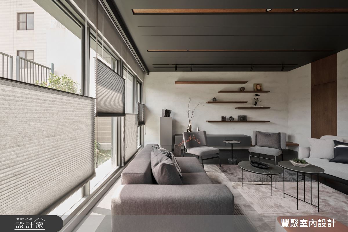 165坪預售屋＿現代風客廳案例圖片＿豐聚室內設計＿豐聚_44之5