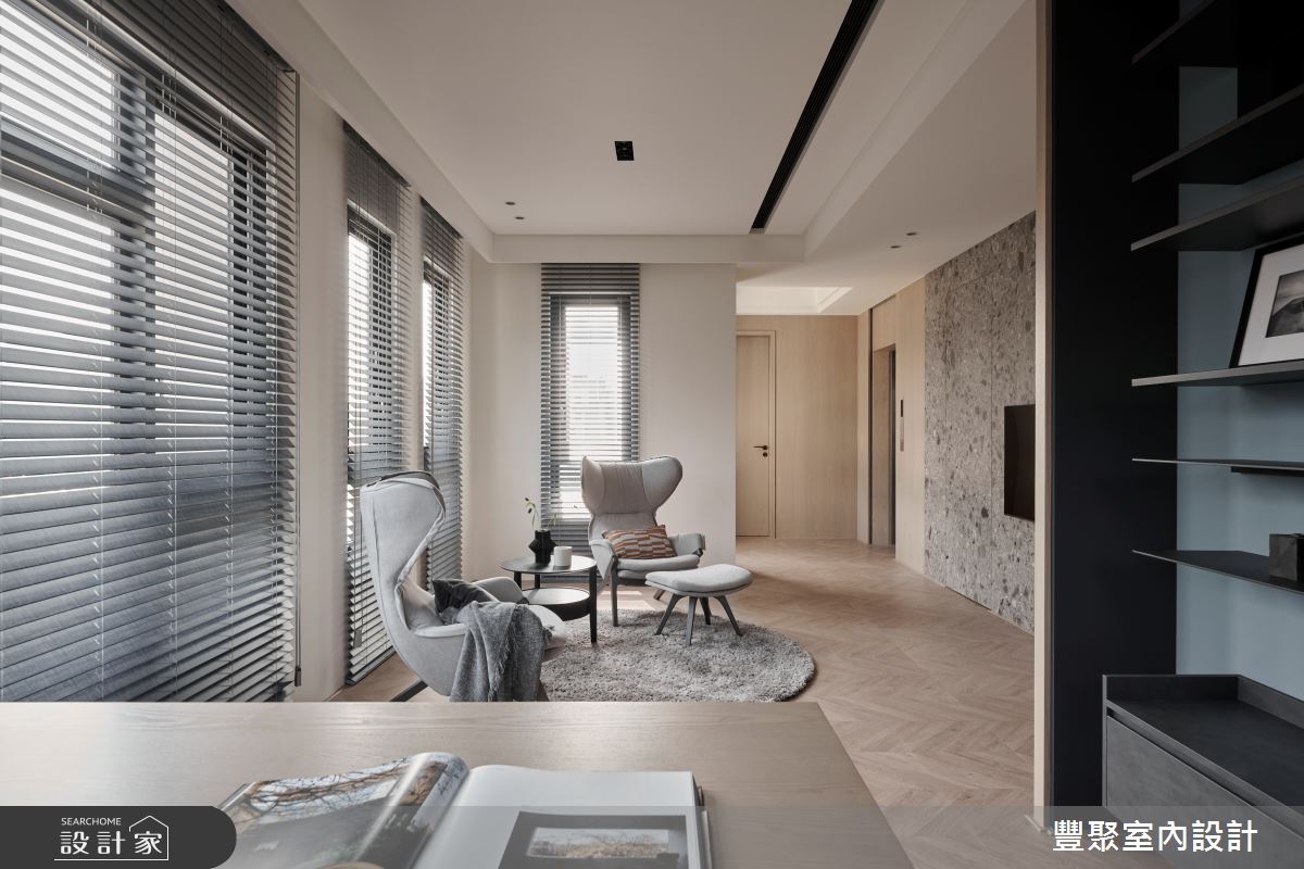 165坪預售屋＿現代風客廳書房工作區多功能室案例圖片＿豐聚室內設計＿豐聚_44之18