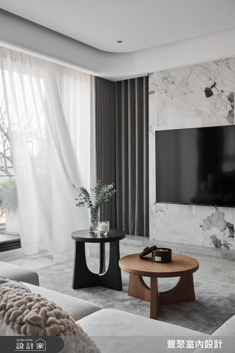 45坪新成屋(5年以下)＿現代風客廳案例圖片＿豐聚室內設計＿豐聚_45之8