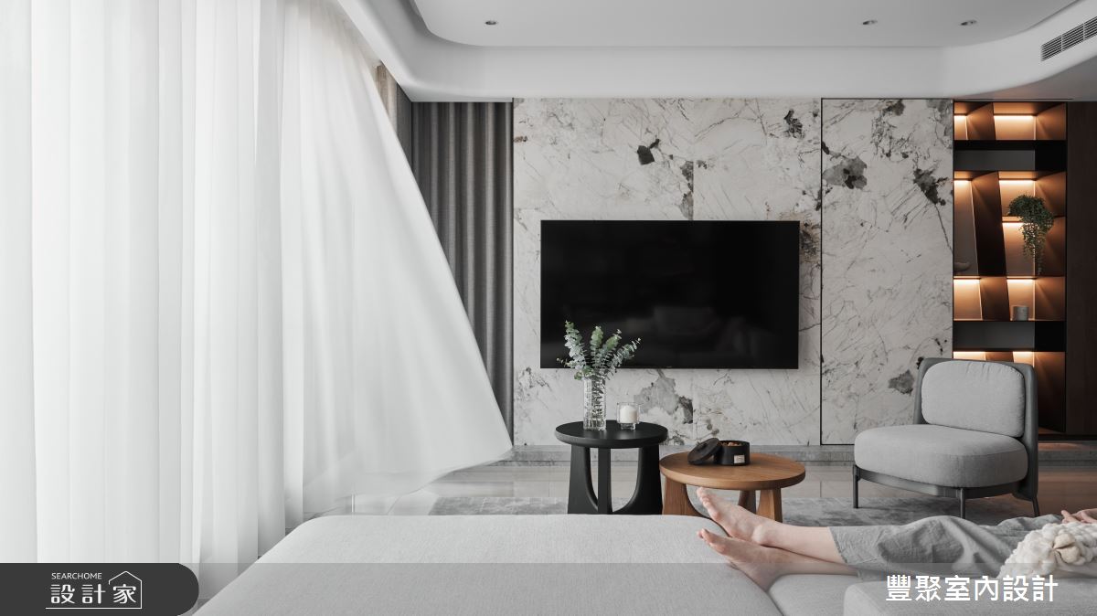 45坪新成屋(5年以下)＿現代風客廳案例圖片＿豐聚室內設計＿豐聚_45之9