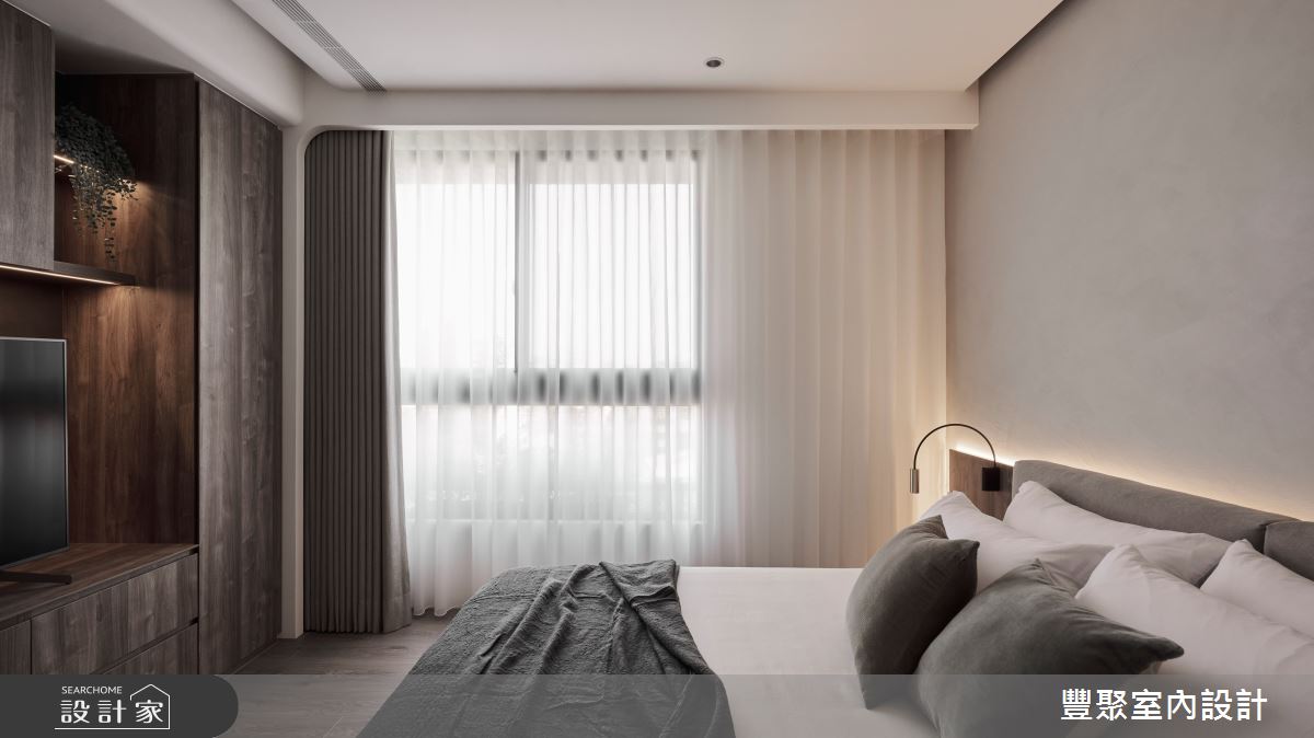 45坪新成屋(5年以下)＿現代風臥室案例圖片＿豐聚室內設計＿豐聚_45之22