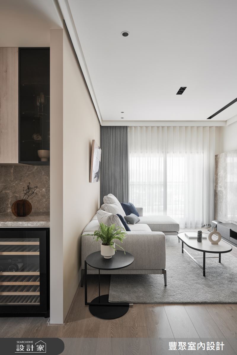 26坪新成屋(5年以下)＿現代風客廳案例圖片＿豐聚室內設計＿豐聚_46之3