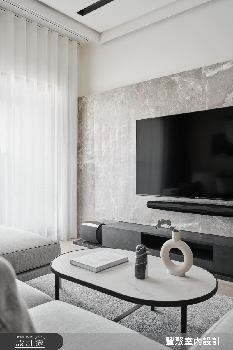 26坪新成屋(5年以下)＿現代風客廳案例圖片＿豐聚室內設計＿豐聚_46之4