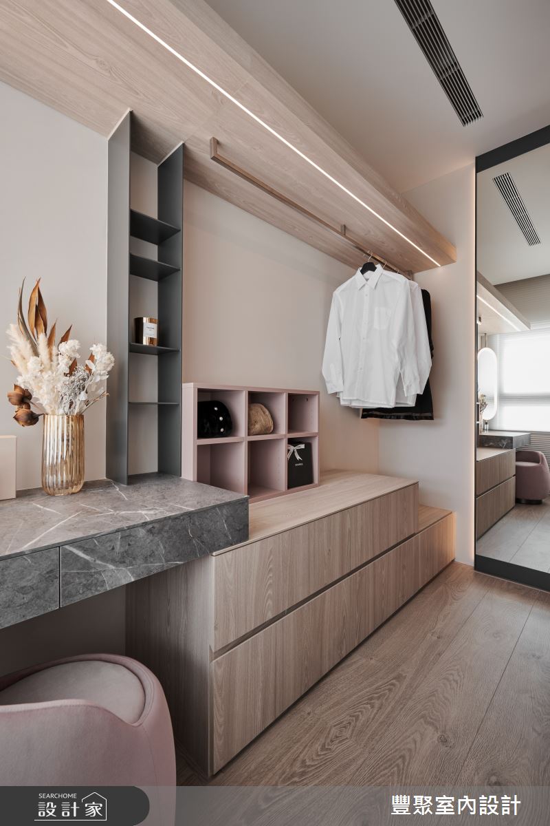 26坪新成屋(5年以下)＿現代風更衣間案例圖片＿豐聚室內設計＿豐聚_46之15