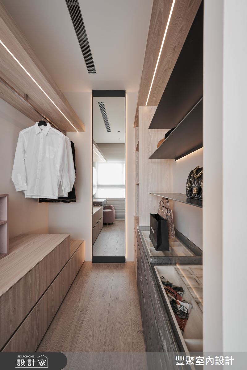 26坪新成屋(5年以下)＿現代風更衣間案例圖片＿豐聚室內設計＿豐聚_46之16
