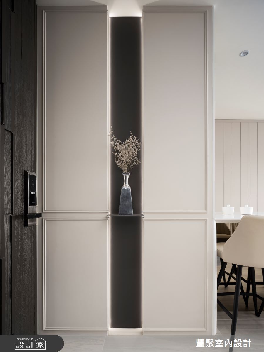 35坪新成屋(5年以下)＿美式風玄關案例圖片＿豐聚室內設計＿豐聚_47之1
