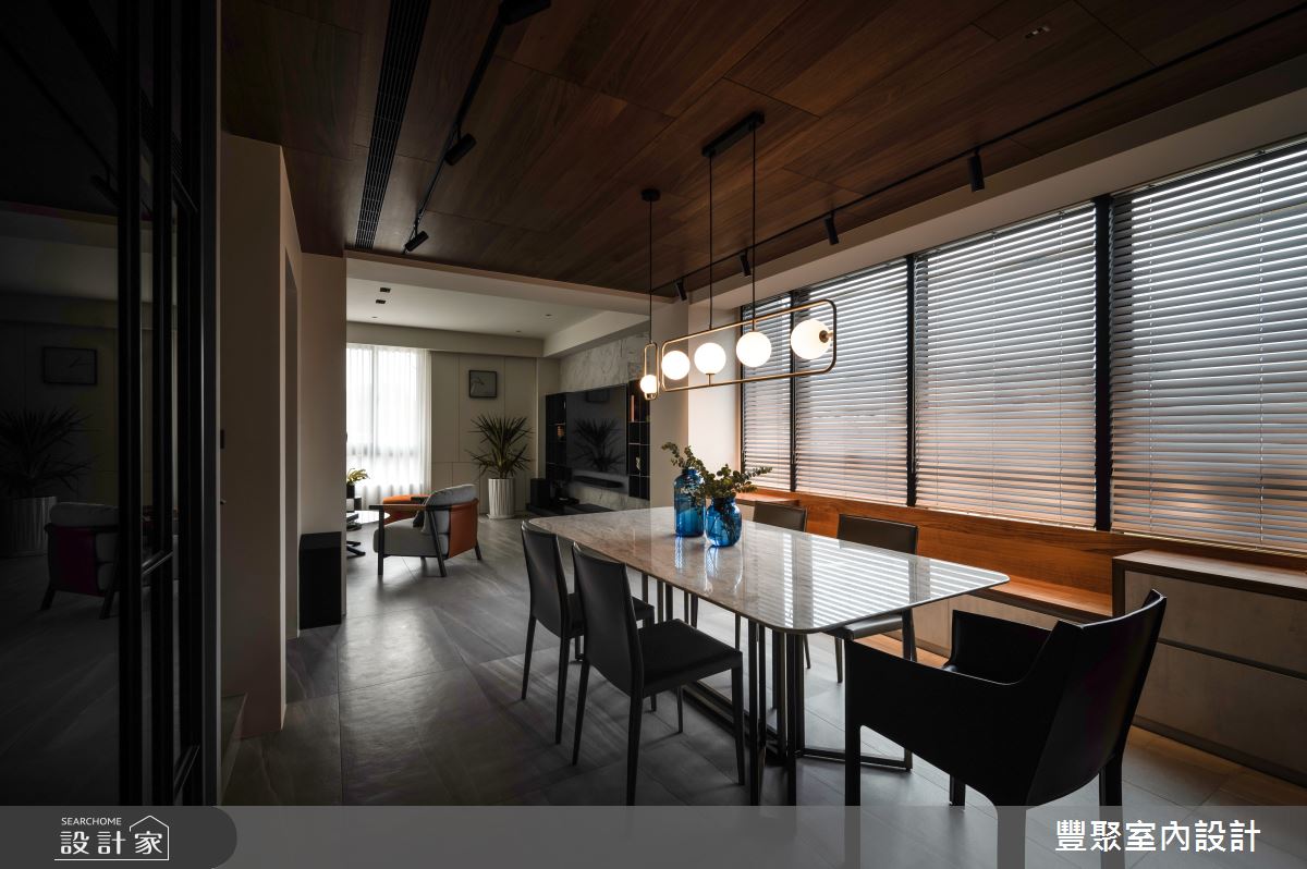 80坪預售屋＿現代風餐廳案例圖片＿豐聚室內設計＿豐聚_48之11