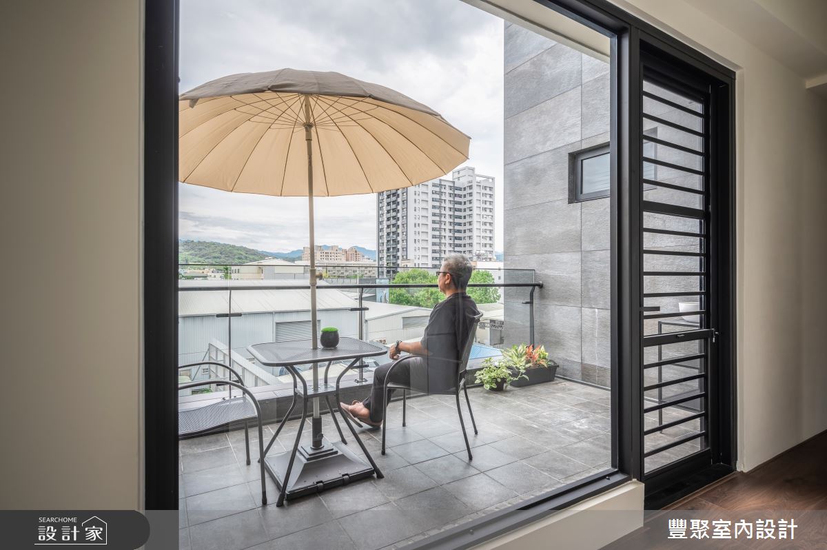 80坪預售屋＿現代風陽台案例圖片＿豐聚室內設計＿豐聚_48之16
