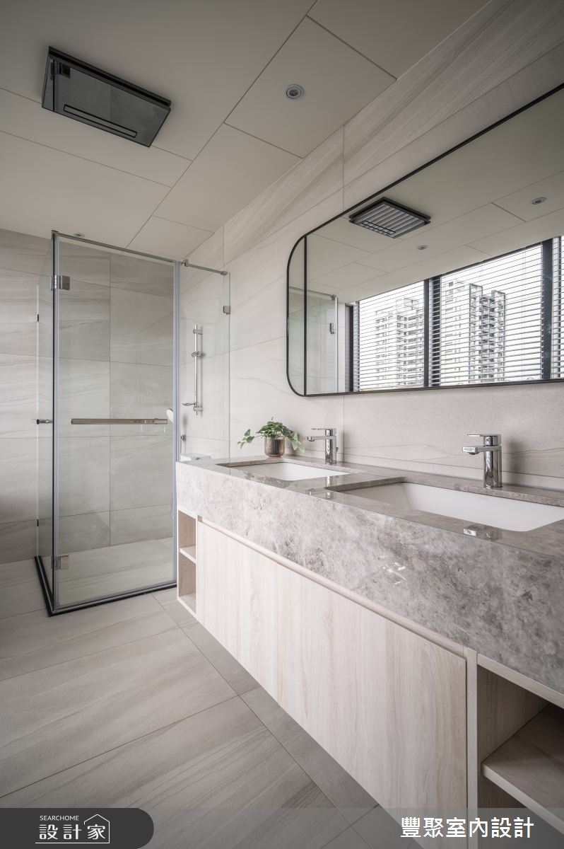 80坪預售屋＿現代風浴室案例圖片＿豐聚室內設計＿豐聚_48之21
