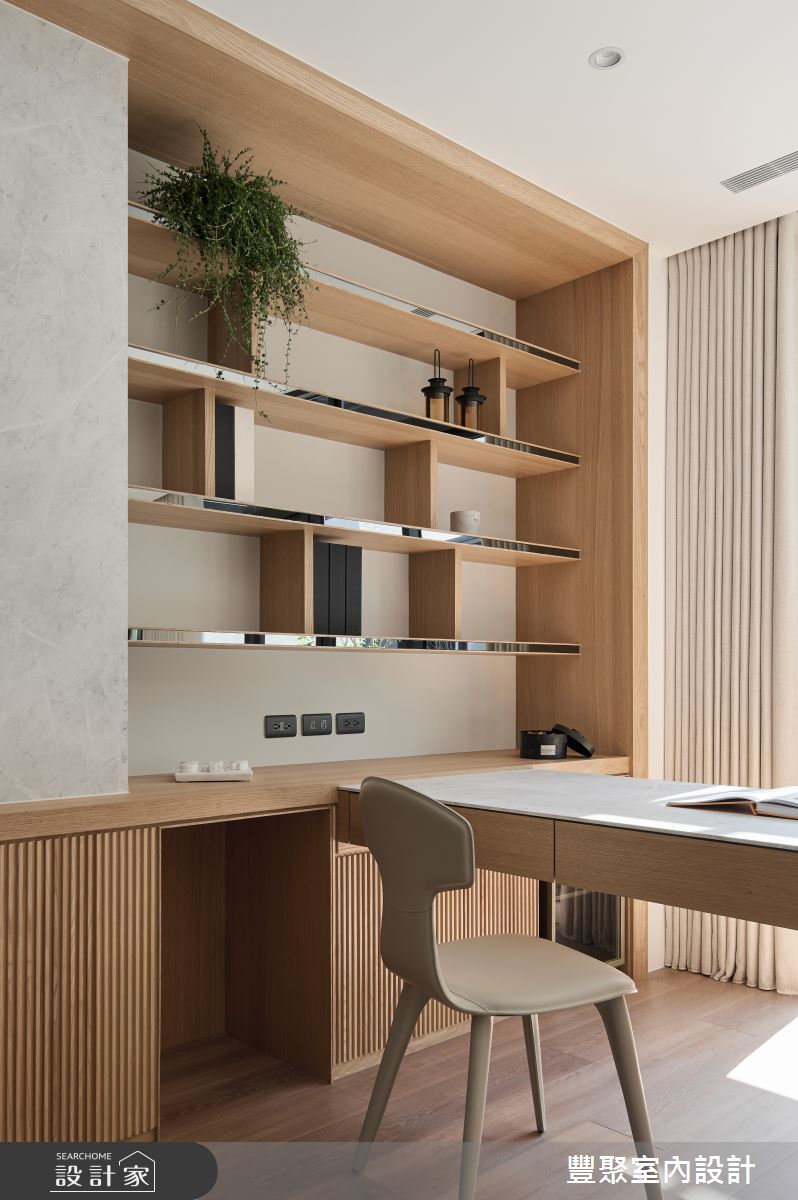 120坪預售屋＿美式風書房工作區案例圖片＿豐聚室內設計＿豐聚_50之21