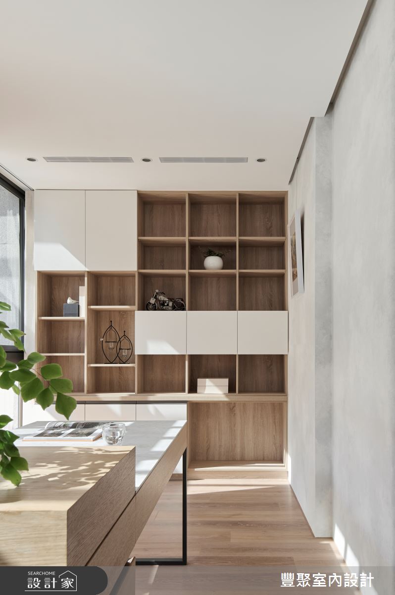 120坪預售屋＿美式風書房工作區案例圖片＿豐聚室內設計＿豐聚_50之23