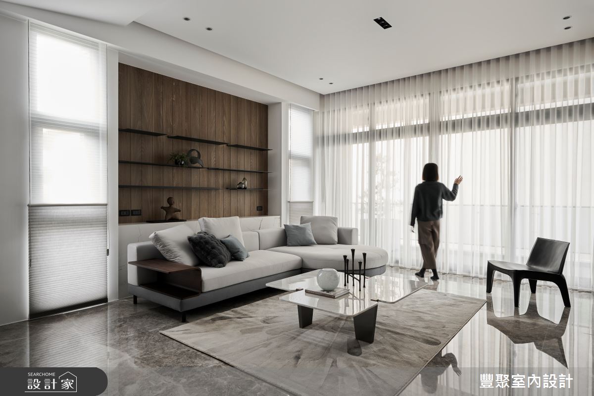 260坪預售屋＿現代風客廳案例圖片＿豐聚室內設計＿豐聚_52之17
