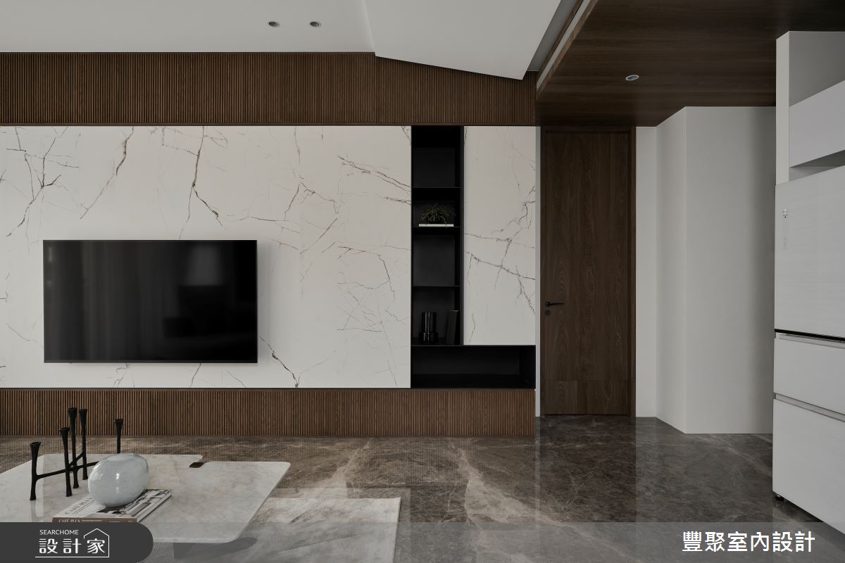 260坪預售屋＿現代風客廳案例圖片＿豐聚室內設計＿豐聚_52之19
