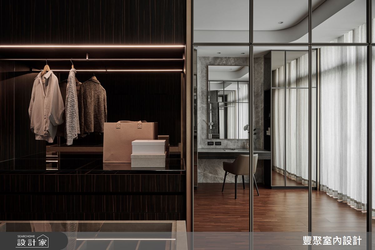 260坪預售屋＿現代風更衣間案例圖片＿豐聚室內設計＿豐聚_52之26