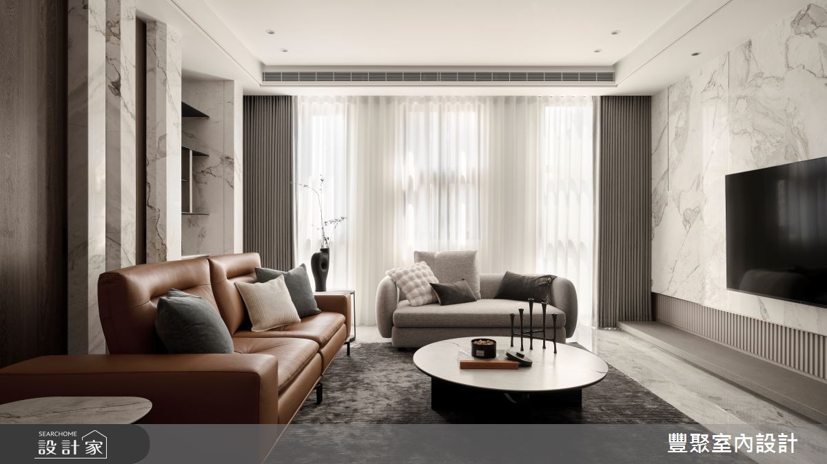 95坪毛胚屋＿現代風客廳案例圖片＿豐聚室內設計＿豐聚_53之3