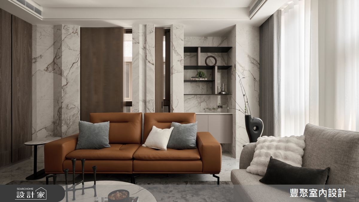 95坪毛胚屋＿現代風客廳案例圖片＿豐聚室內設計＿豐聚_53之5