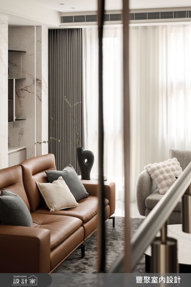 95坪毛胚屋＿現代風客廳案例圖片＿豐聚室內設計＿豐聚_53之7