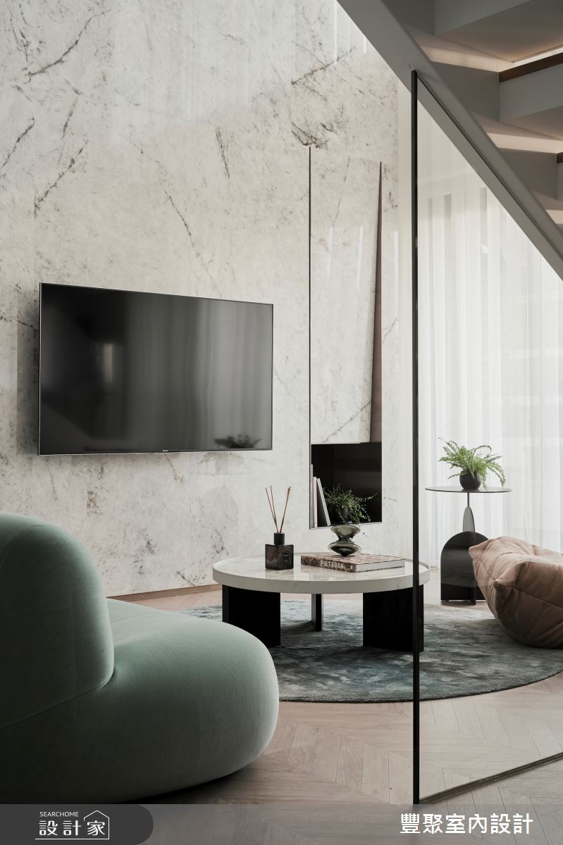48坪中古屋(5~15年)＿現代風客廳案例圖片＿豐聚室內設計＿豐聚_55之13