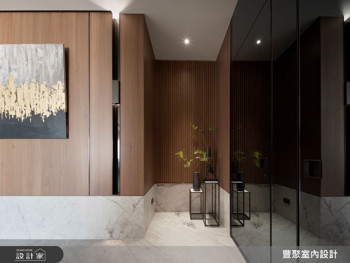 101坪預售屋＿現代風玄關案例圖片＿豐聚室內設計＿豐聚_56之1