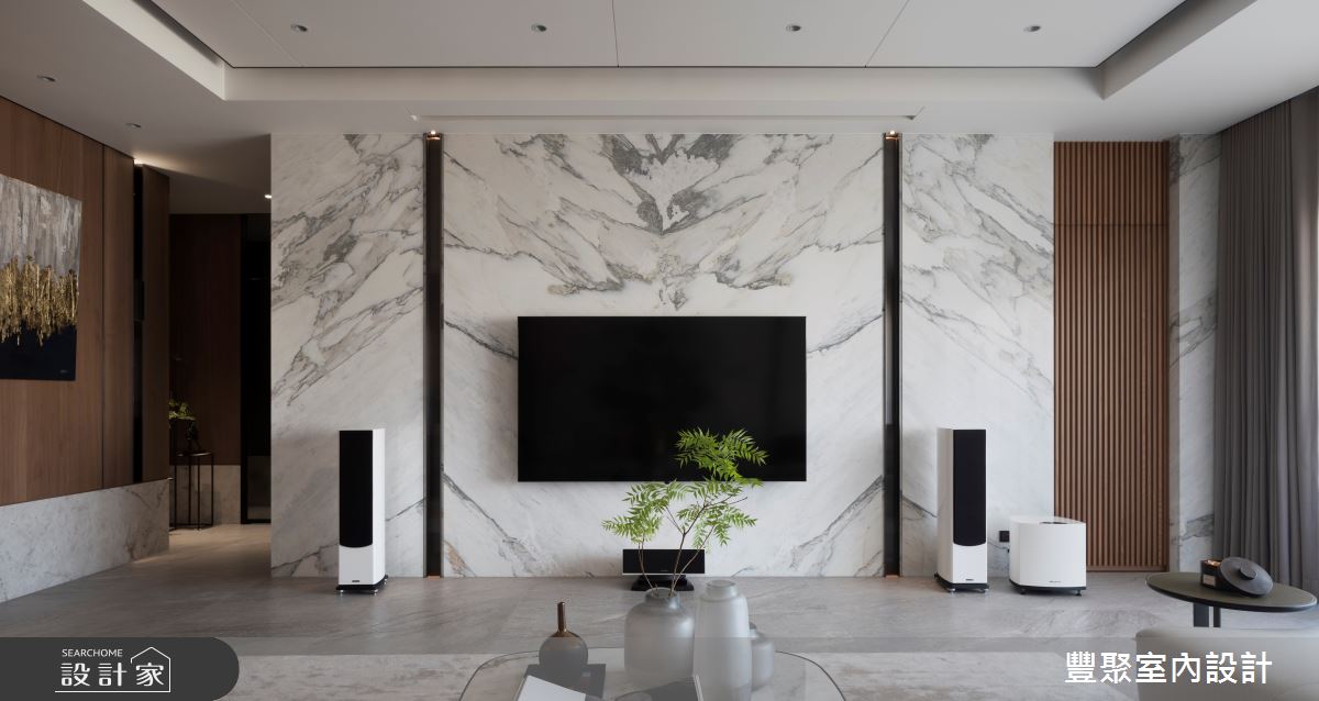 101坪預售屋＿現代風客廳案例圖片＿豐聚室內設計＿豐聚_56之6