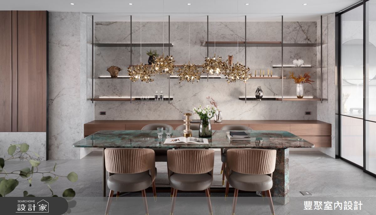 101坪預售屋＿現代風餐廳案例圖片＿豐聚室內設計＿豐聚_56之12
