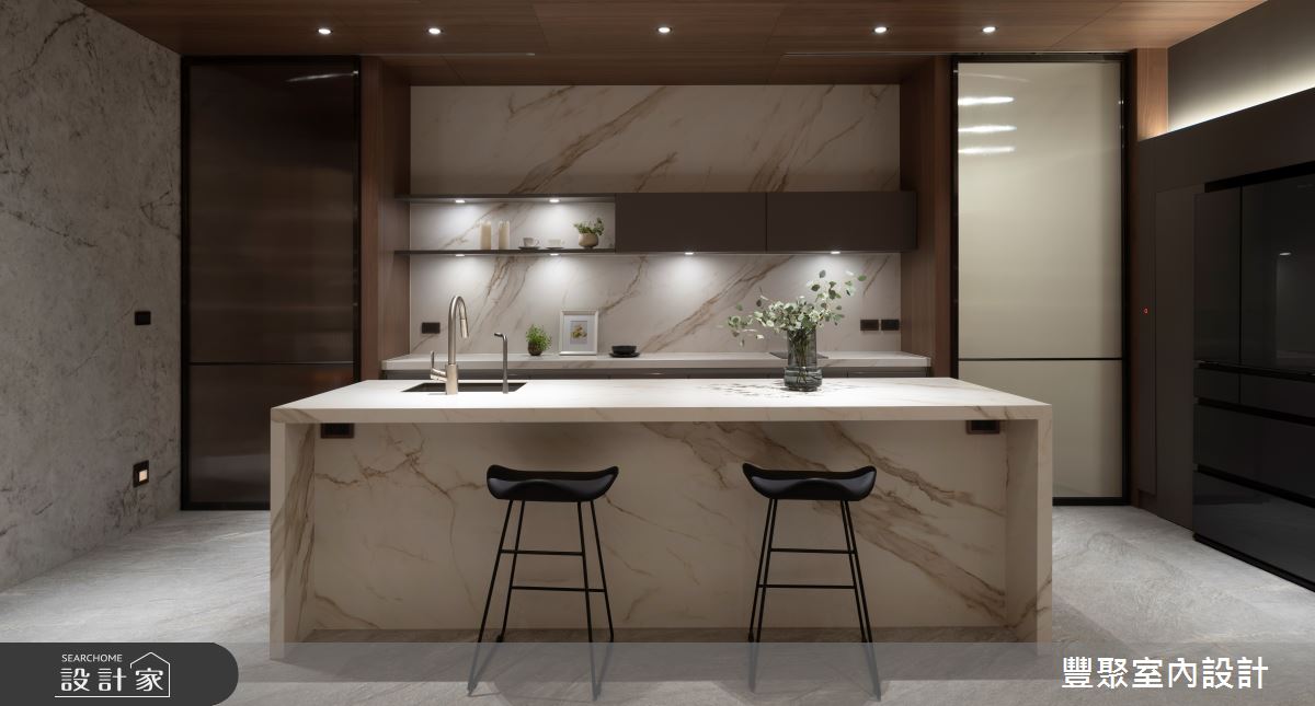 101坪預售屋＿現代風吧檯中島案例圖片＿豐聚室內設計＿豐聚_56之14