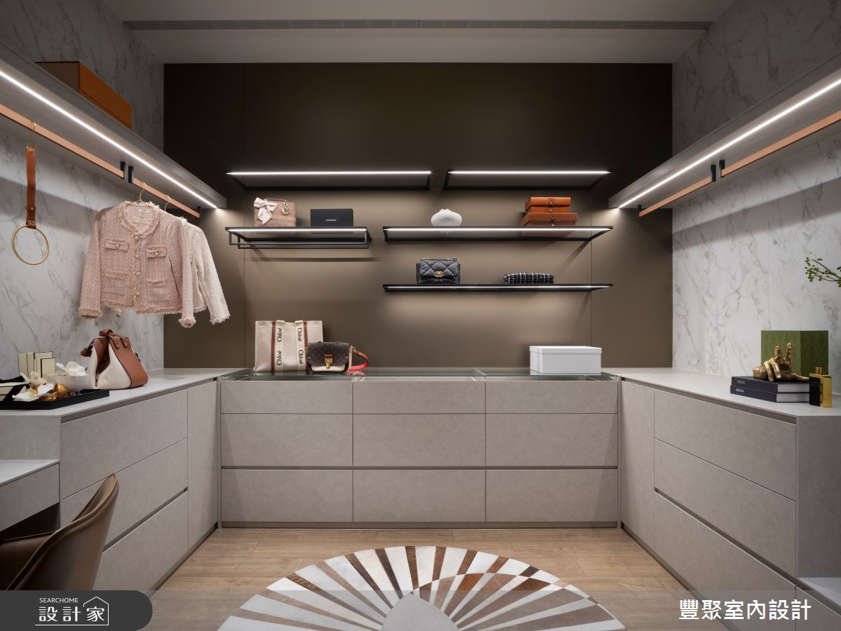 101坪預售屋＿現代風更衣間案例圖片＿豐聚室內設計＿豐聚_56之3146