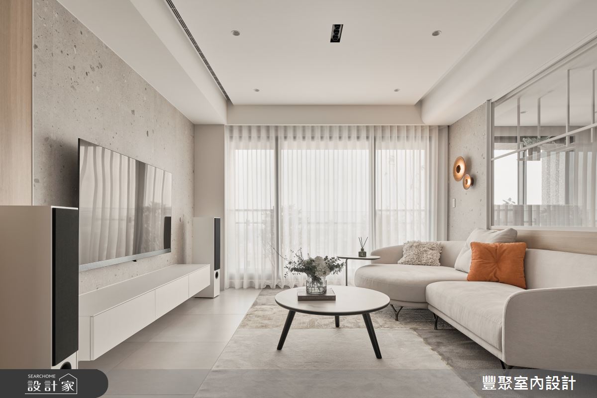 33坪預售屋＿現代風客廳案例圖片＿豐聚室內設計＿豐聚_59之2