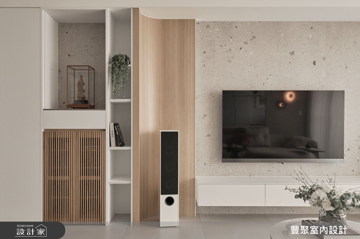 33坪預售屋＿現代風客廳案例圖片＿豐聚室內設計＿豐聚_59之4