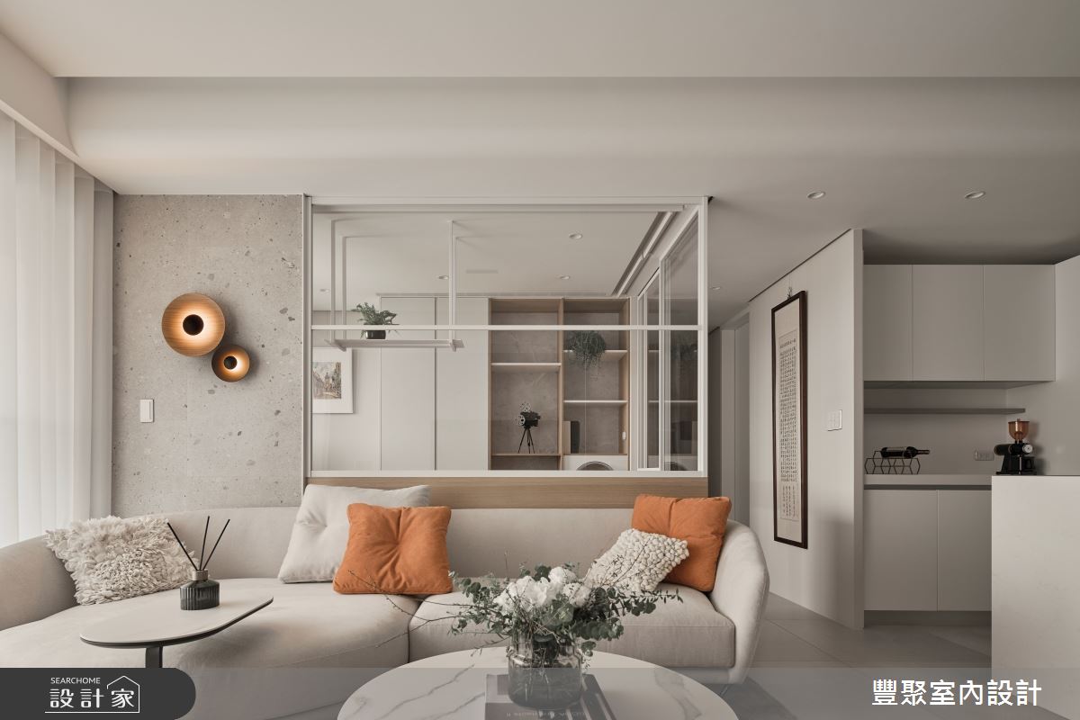 33坪預售屋＿現代風客廳案例圖片＿豐聚室內設計＿豐聚_59之7