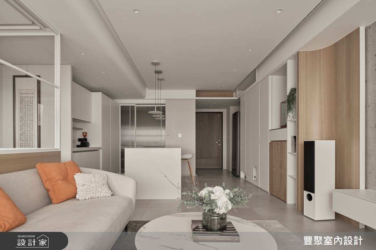 33坪預售屋＿現代風客廳餐廳案例圖片＿豐聚室內設計＿豐聚_59之8