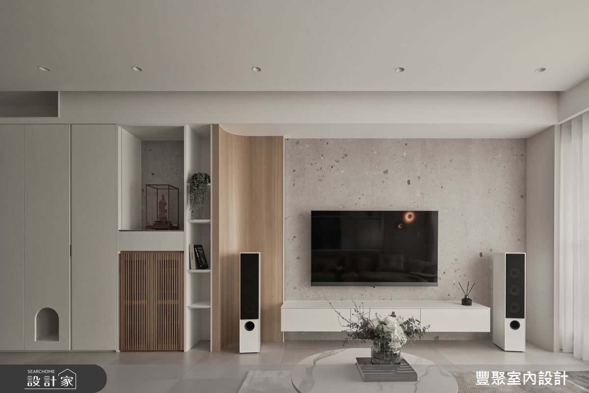 33坪預售屋＿現代風客廳案例圖片＿豐聚室內設計＿豐聚_59之9