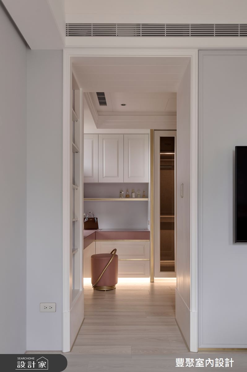 38坪新成屋(5年以下)＿美式風更衣間案例圖片＿豐聚室內設計＿豐聚_60之17