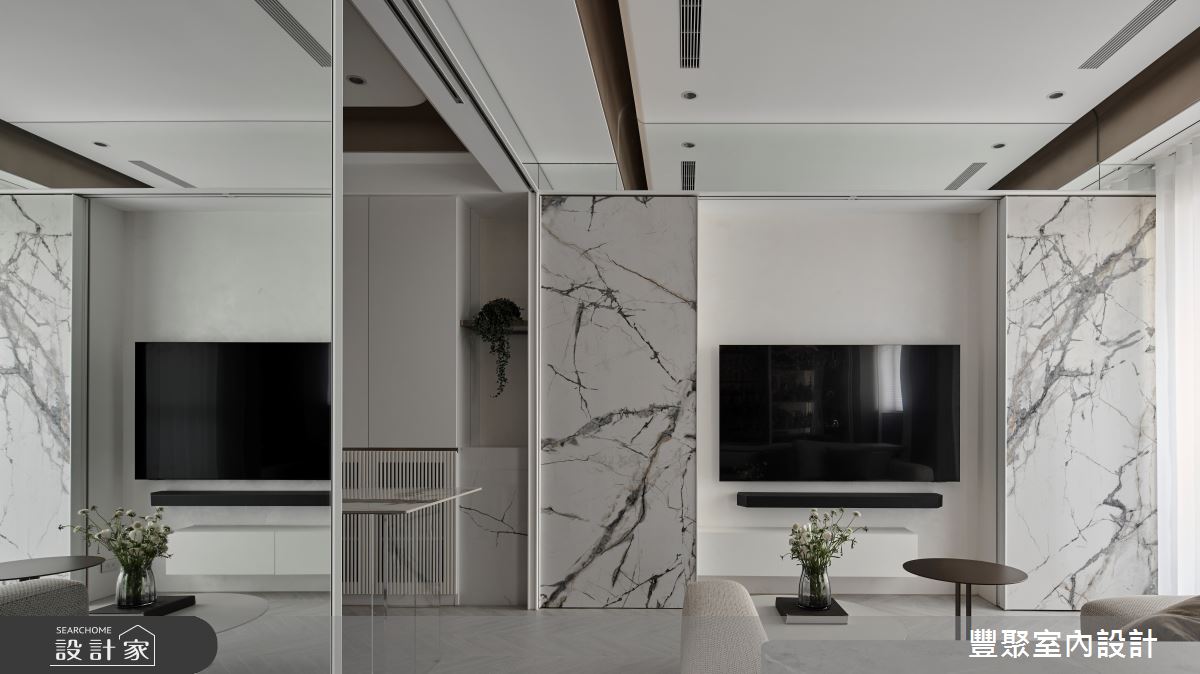 18坪新成屋(5年以下)＿美式風客廳案例圖片＿豐聚室內設計＿豐聚_61之10