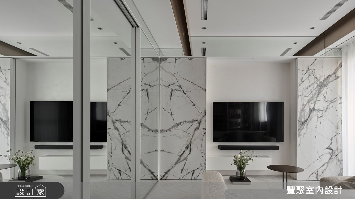 18坪新成屋(5年以下)＿美式風客廳案例圖片＿豐聚室內設計＿豐聚_61之13